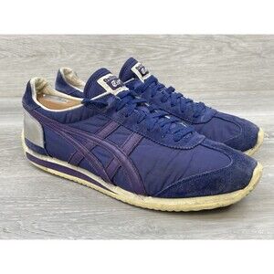 Vintage Asics Onitsuka Tiger California 74 Mens Sneakers Purple    8.5  (D110N)